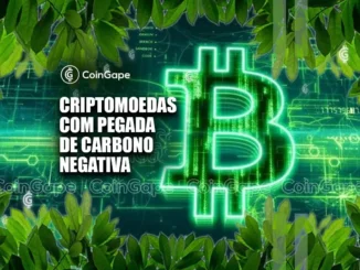 pegada de carbono negativa, criptomoedas ecológicas