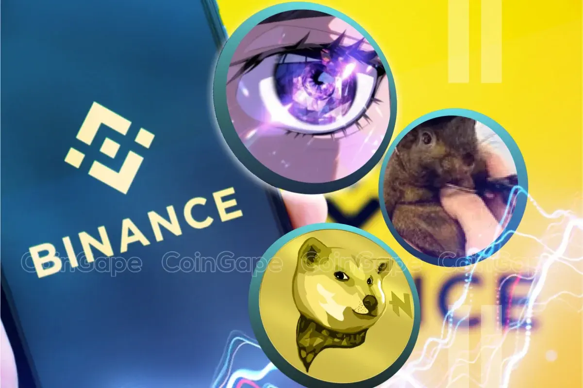 Binance expande listagem para ACT, PNUT e NEIRO