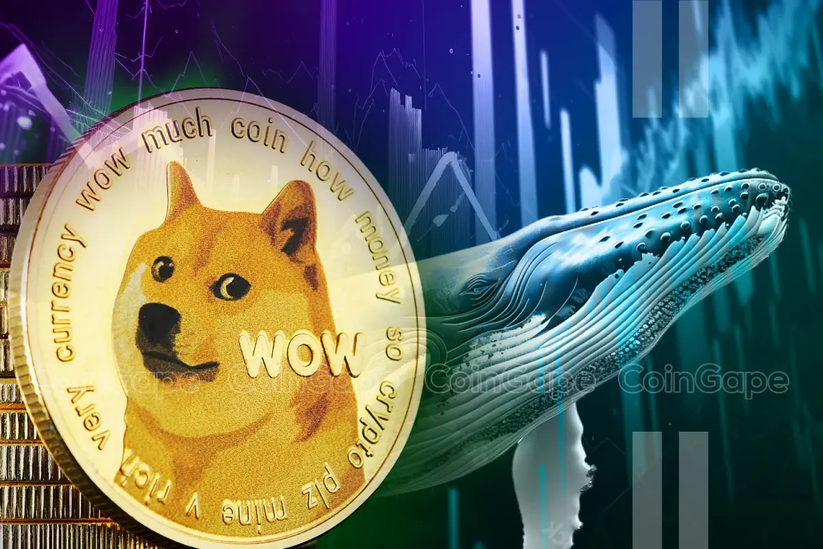 Baleias movimentam mais de 1 bilhão de dólares em DOGE.